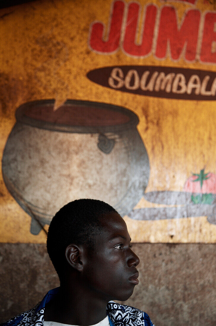 Profil eines jungen Mannes, Yanfolila, Sikasso, Mali