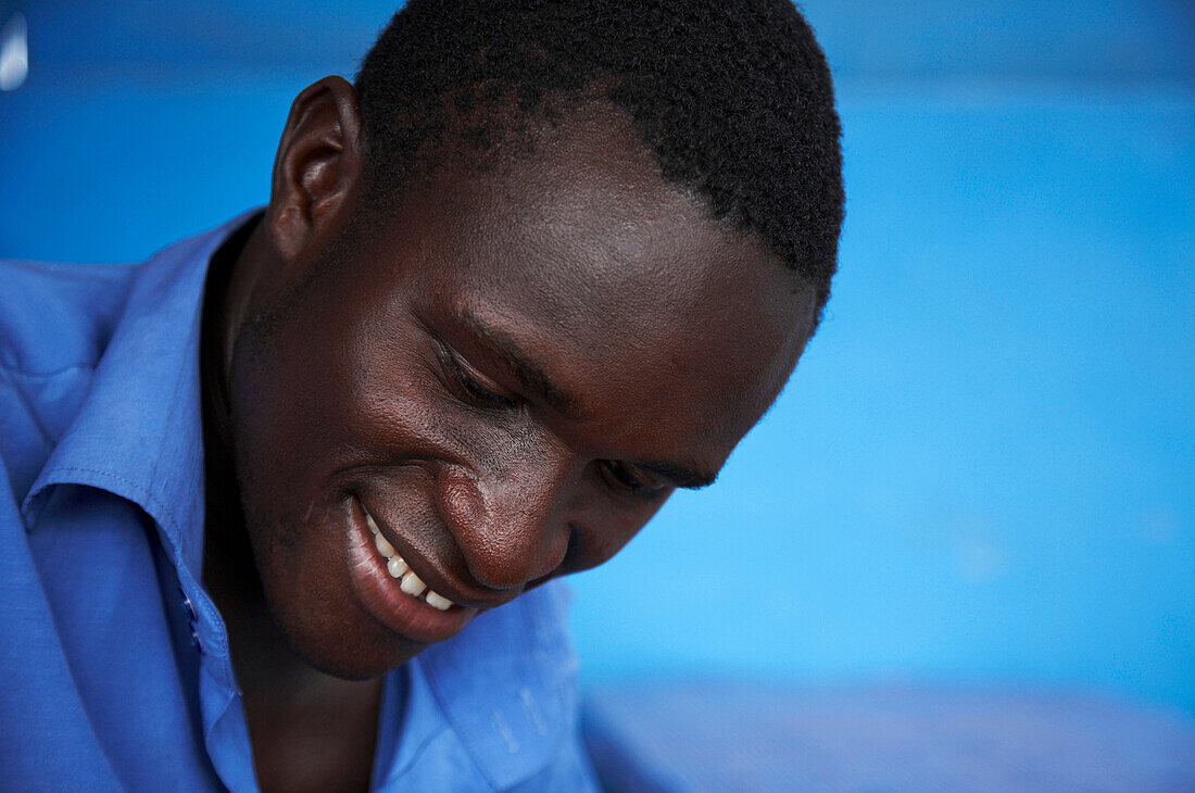 Man smiling, Ghana