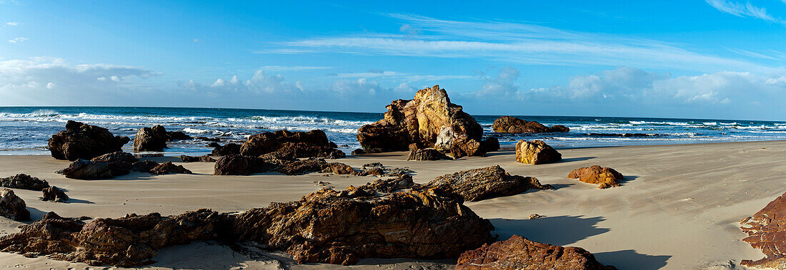 Granite rocks at Quarrie Beach, Croajingolong National Park, Victoria, Australia