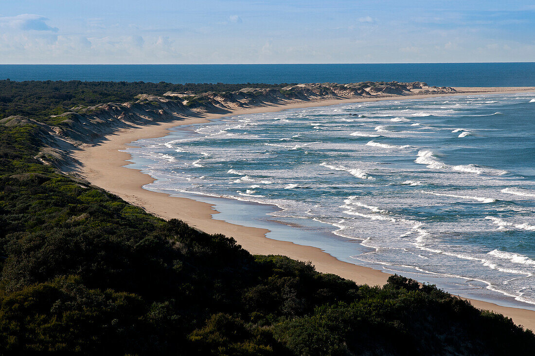 Einsamer Strand in der Cape Howe Wildnis, Croajingolong Nationalpark, Victoria, Australien