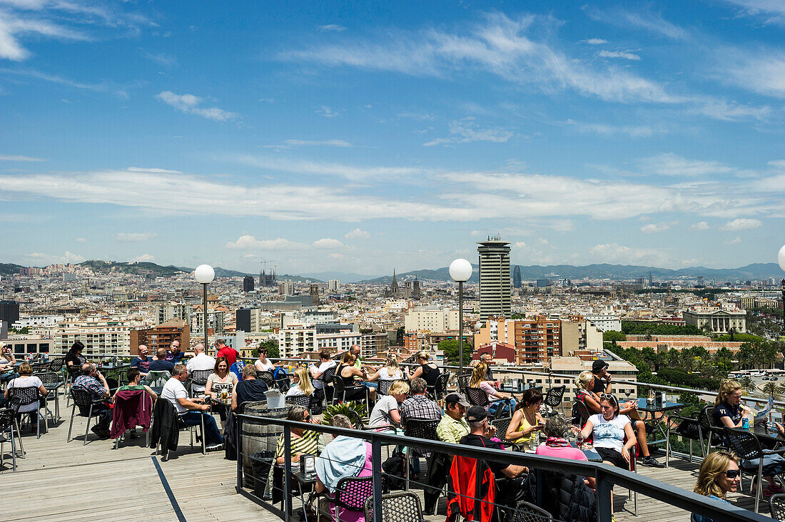 Miramar Restaurant und Panorama,Sants-Montjuic,Barcelona,Spanien