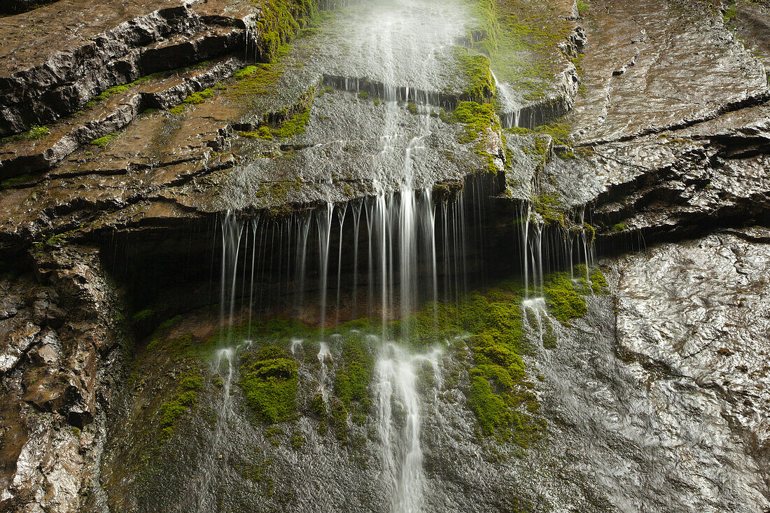 Wimbachklamm, bei Ramsau, Berchtesgadener Land, Nationalpark Berchtesgaden, Oberbayern, Bayern, Deutschland