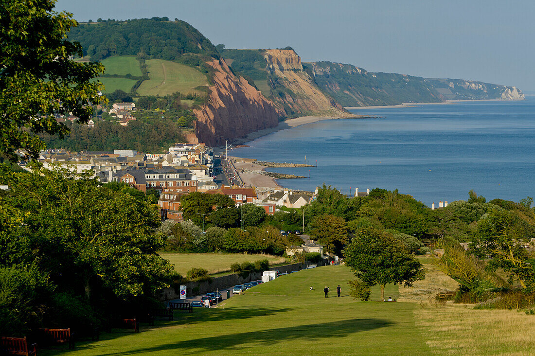 Sidmouth, Devon, Uk