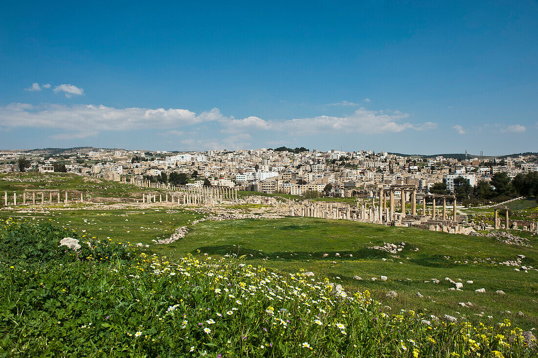 The Ancient City Of Jerash, The Decapolis City, Jordan, Middle East