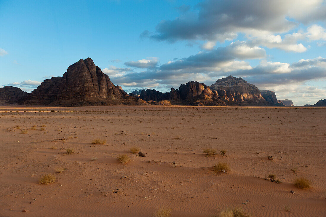 Desert In Wadi Rum, Jordan, Middle East