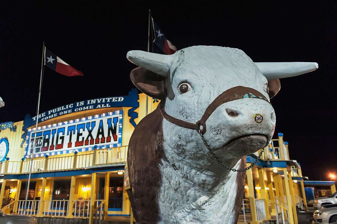The Big Texan Steak Ranch Restaurant, Amarillo, Texas, Usa