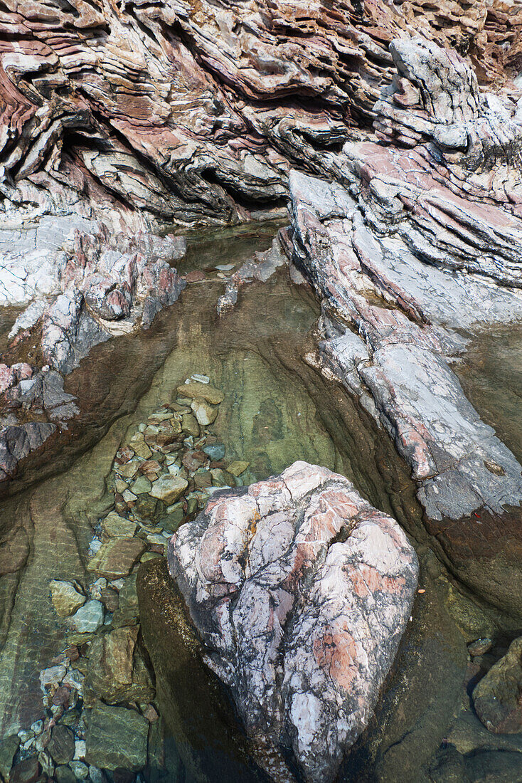 Rocks Of Triopetra Beach On Crete, Triopetra, Crete, Greece