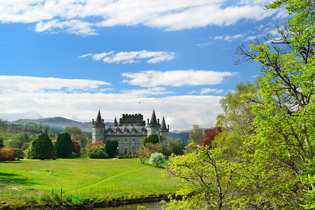 Inveraray Castle, Argyll and Bute, Schottland, Großbritannien, Vereinigtes Königreich