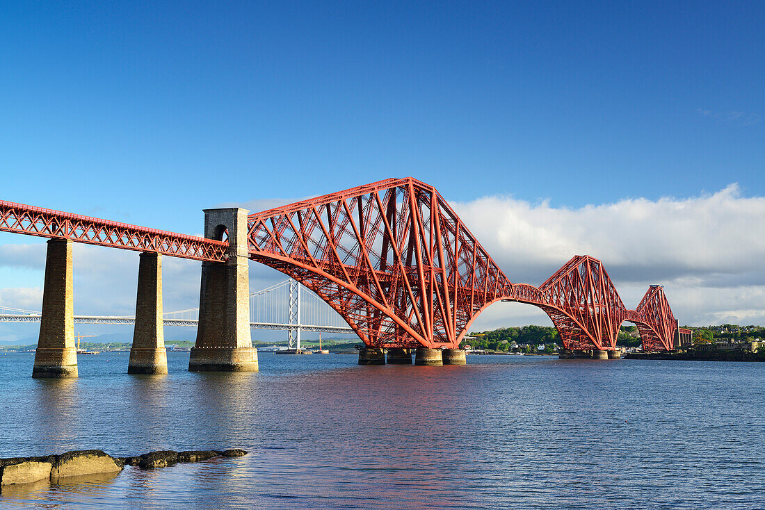 Forth Bridge, near Edinburgh, Edinburgh, Scotland, Great Britain, United Kingdom