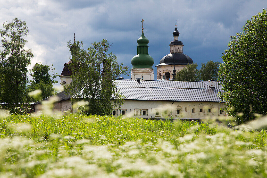 Kirillo-Belozersky Monastery, near Goritsy, Sheksna river, Kirillov, Russia, Europe