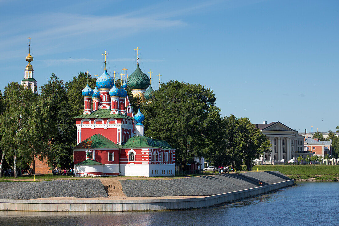 Demetrios-Kirche (Blutskirche) im Uglitscher Kreml, Uglitsch, Russland, Europa