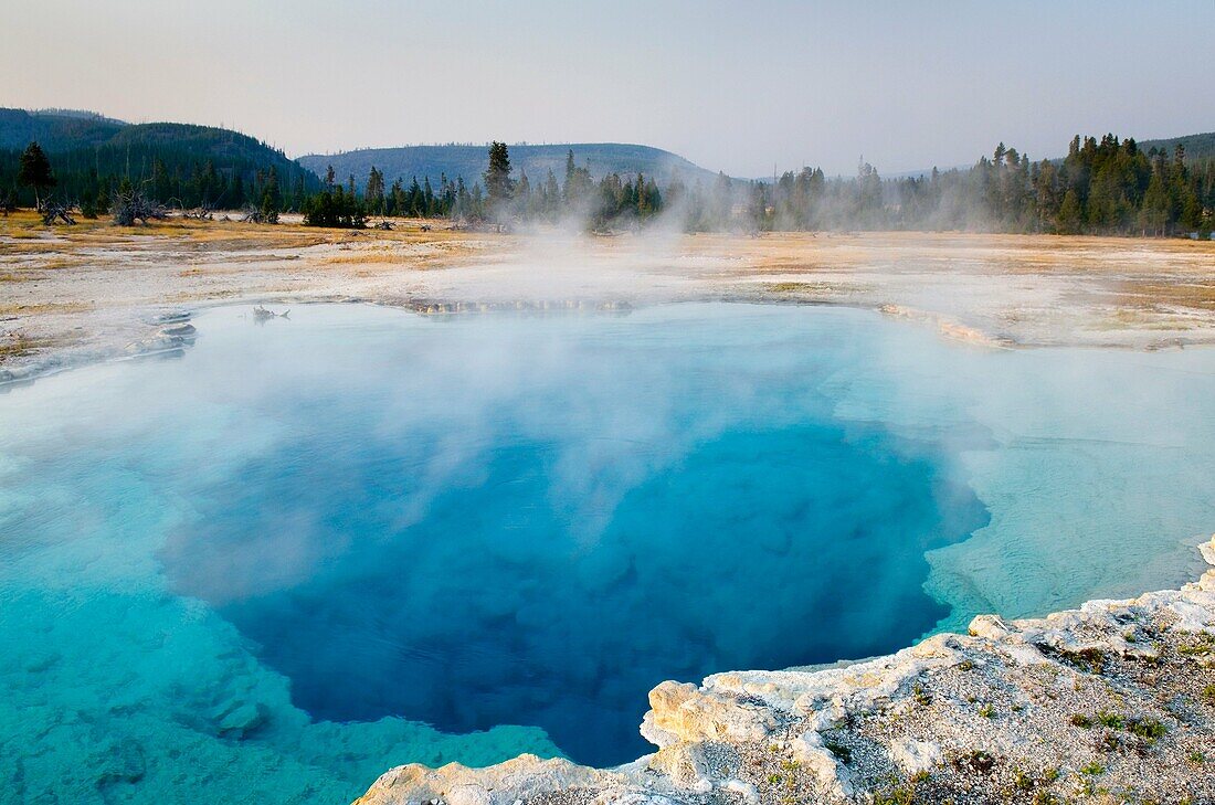 Sapphire Pool, Biscuit Basin, Yellowstone National Park