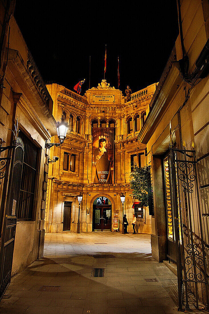 Wax Museum  Old building Banca de Credito y Docks  XIXth century  By Elies Rogent  Barcelona