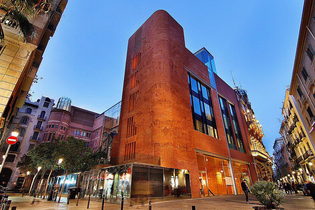 Palau de la Musica Catalana, by Lluis Domenech i Montaner, reformed by Oscar Tusquets  Barcelona