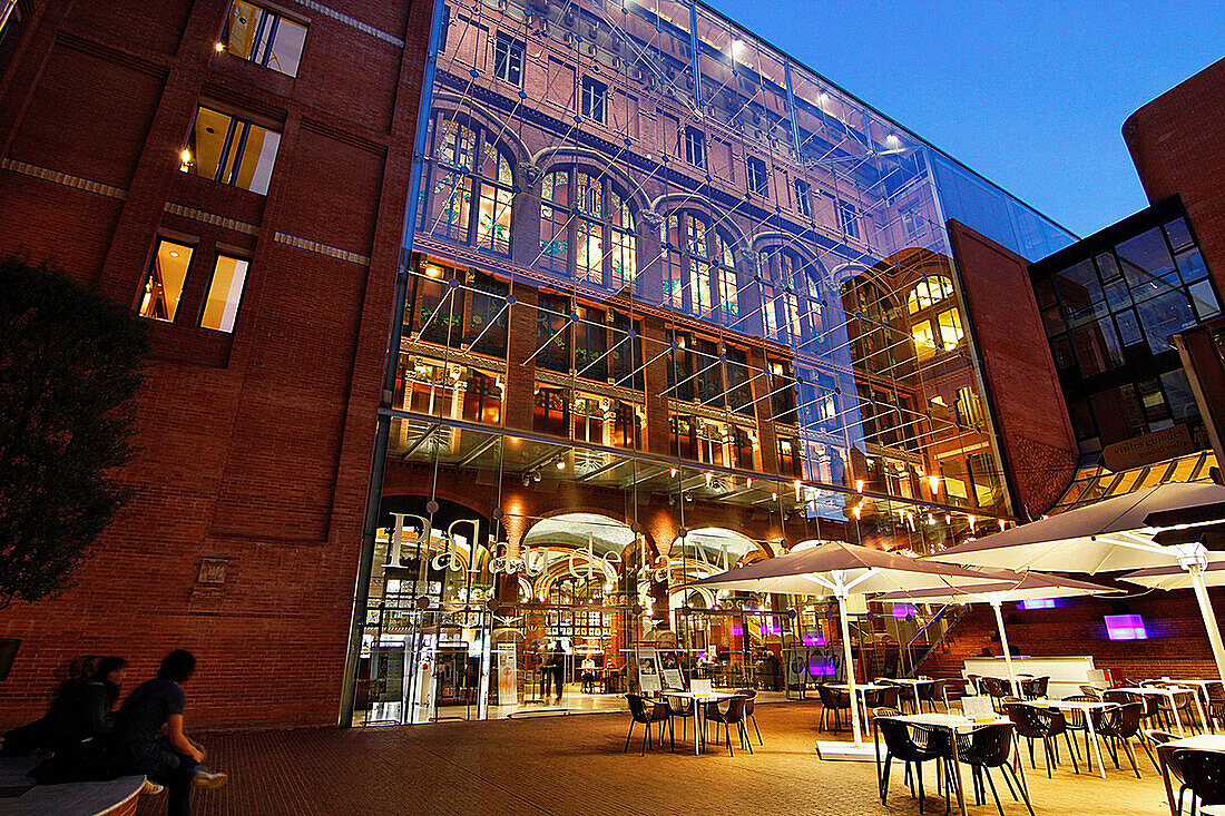 Palau de la Musica Catalana, by Lluis Domenech i Montaner, reformed by Oscar Tusquets  Barcelona