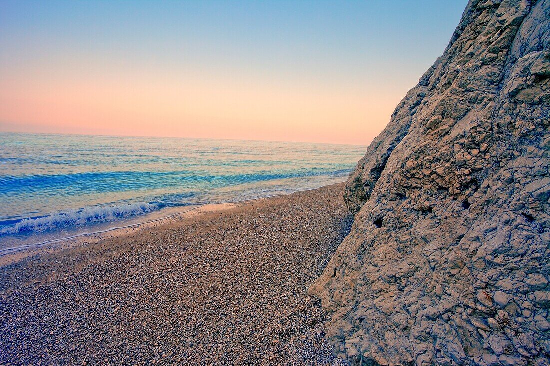 Greece, Ionian, Lefkada: Egremni beach