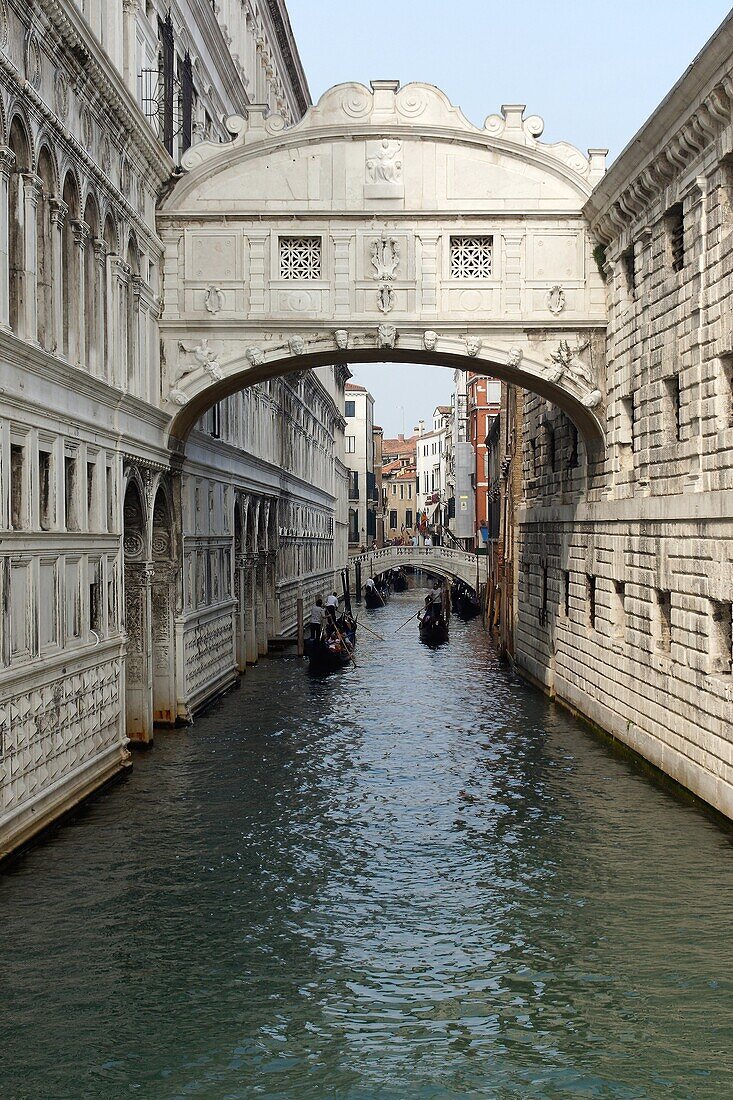 Venice Italy  Bridge of Sighs in Venice City