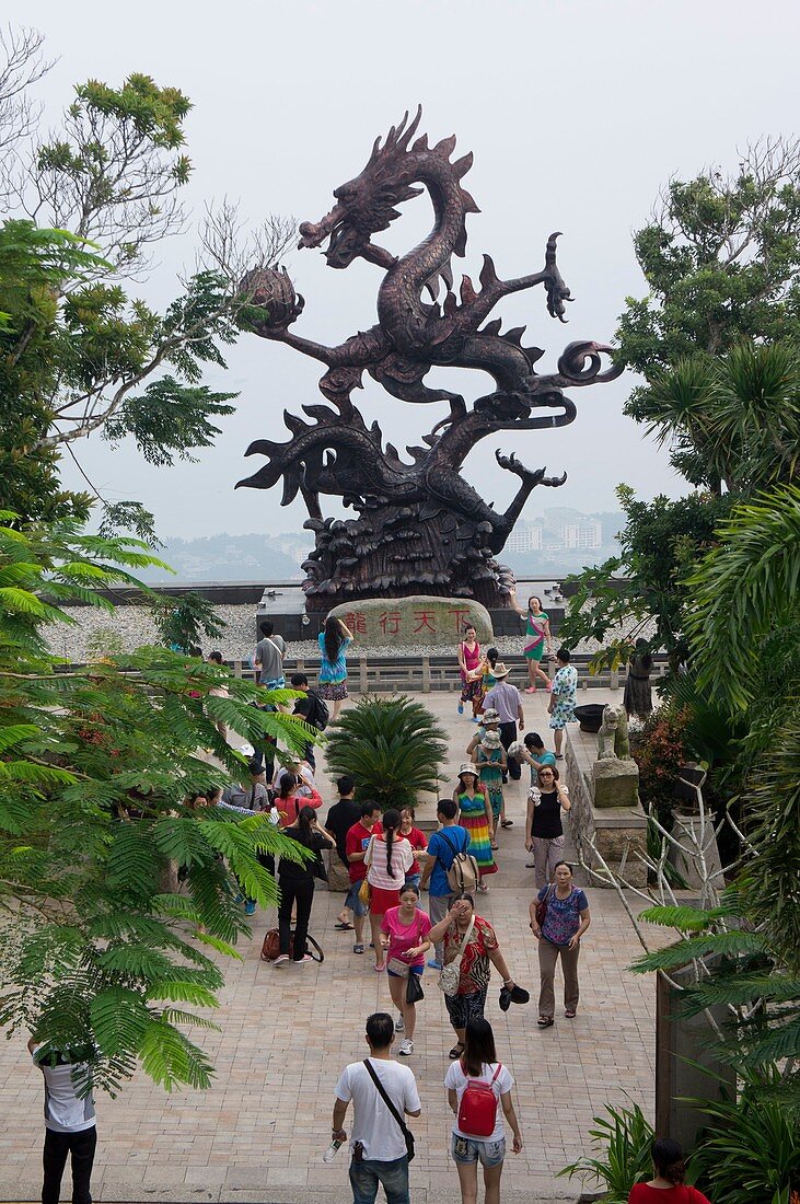 Yalong Bay Tropical Paradise Forest Park, Hainan Island, China.