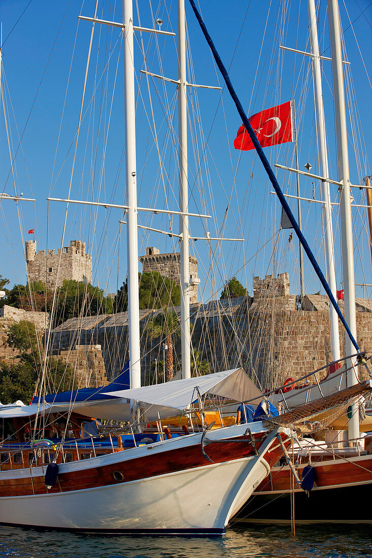 Medieval Castle of The Knights of St John The Castle of St  Peter  Bodrum, Mugla province, Turkey