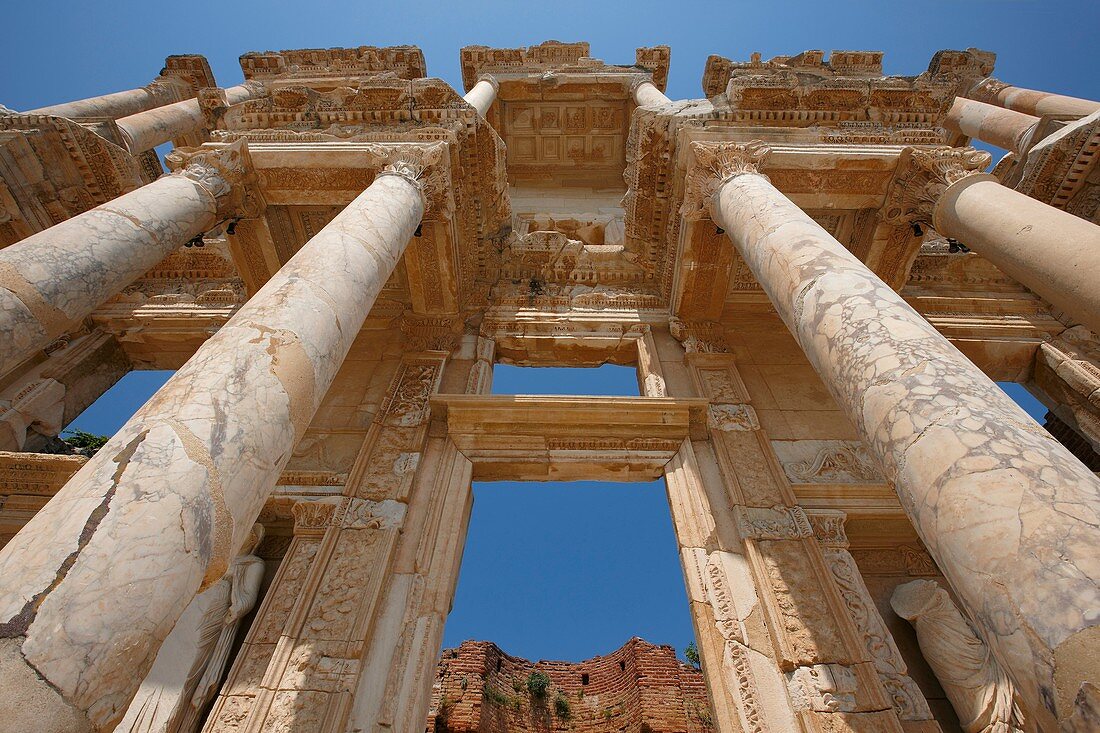 Celsus Library  Ephesus Archaeological Site, Izmir province, Turkey