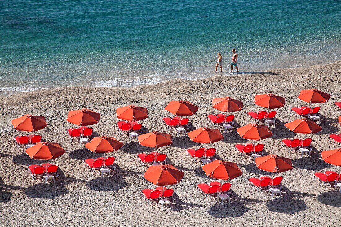 valtos beach, parga, epirus, greece, europe