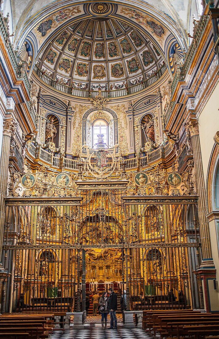 Interior of Sacra capilla del Salvador,Church of the Salvador 16th century in Plaza de Vázquez Molina, Úbeda  Jaén province  Andalusie  Spain