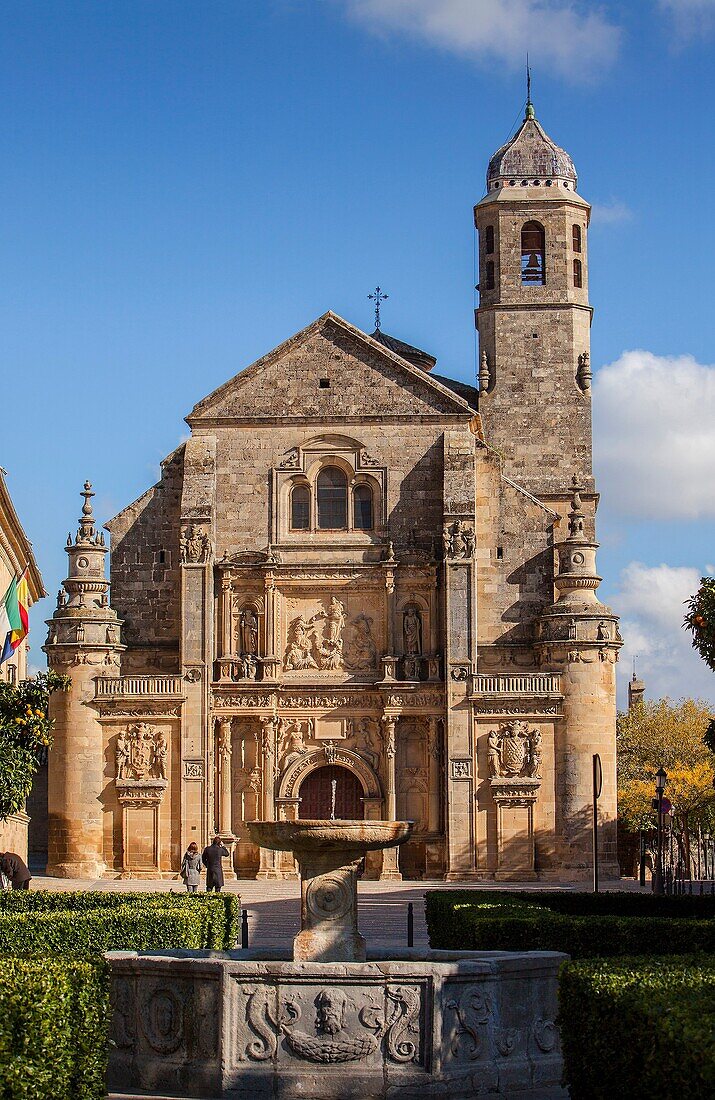 Sacra capilla del Salvador,Church of the Salvador 16th century in Plaza de Vázquez Molina, Úbeda  Jaén province  Andalusie  Spain