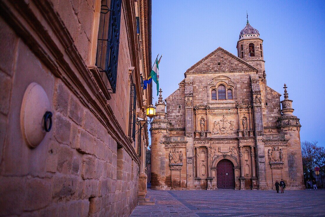 Sacra capilla del Salvador,Church of the Salvador 16th century in Plaza de Vázquez Molina, Úbeda  Jaén province  Andalusie  Spain