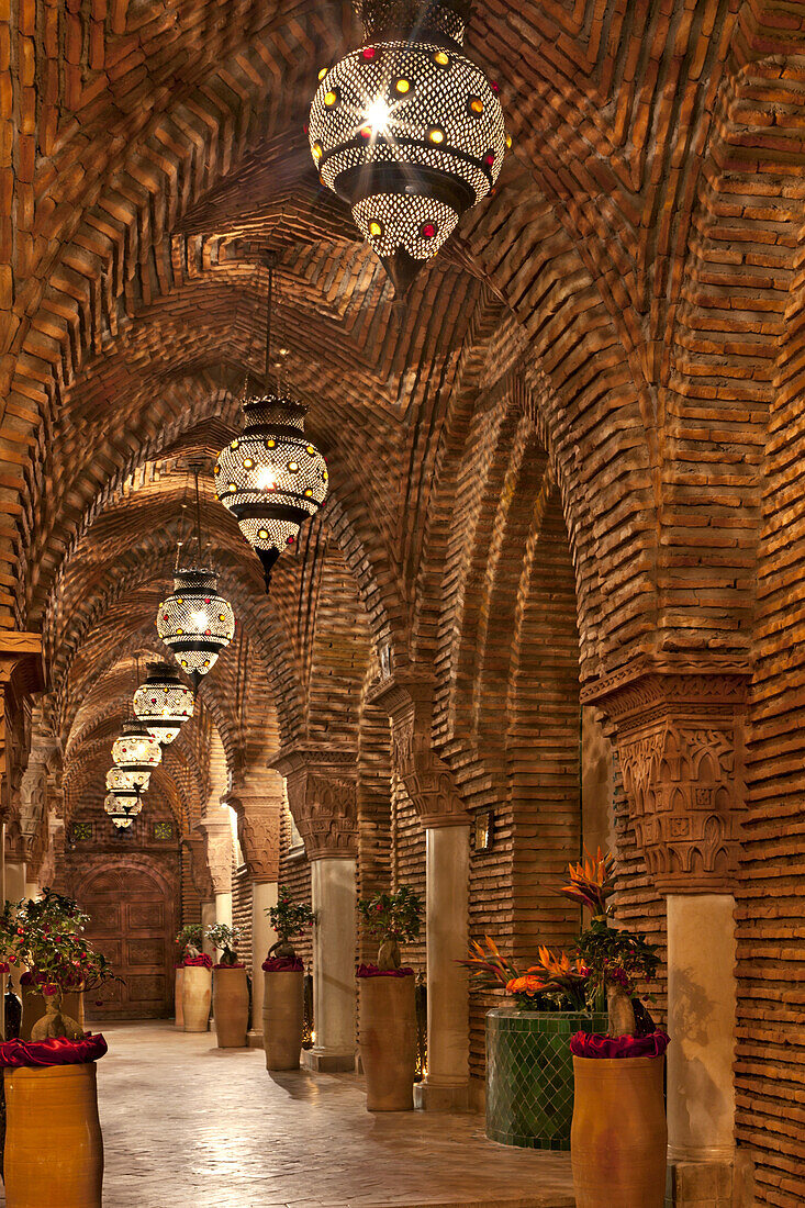 Eingang, La Sultana, Marrakesch, Marokko