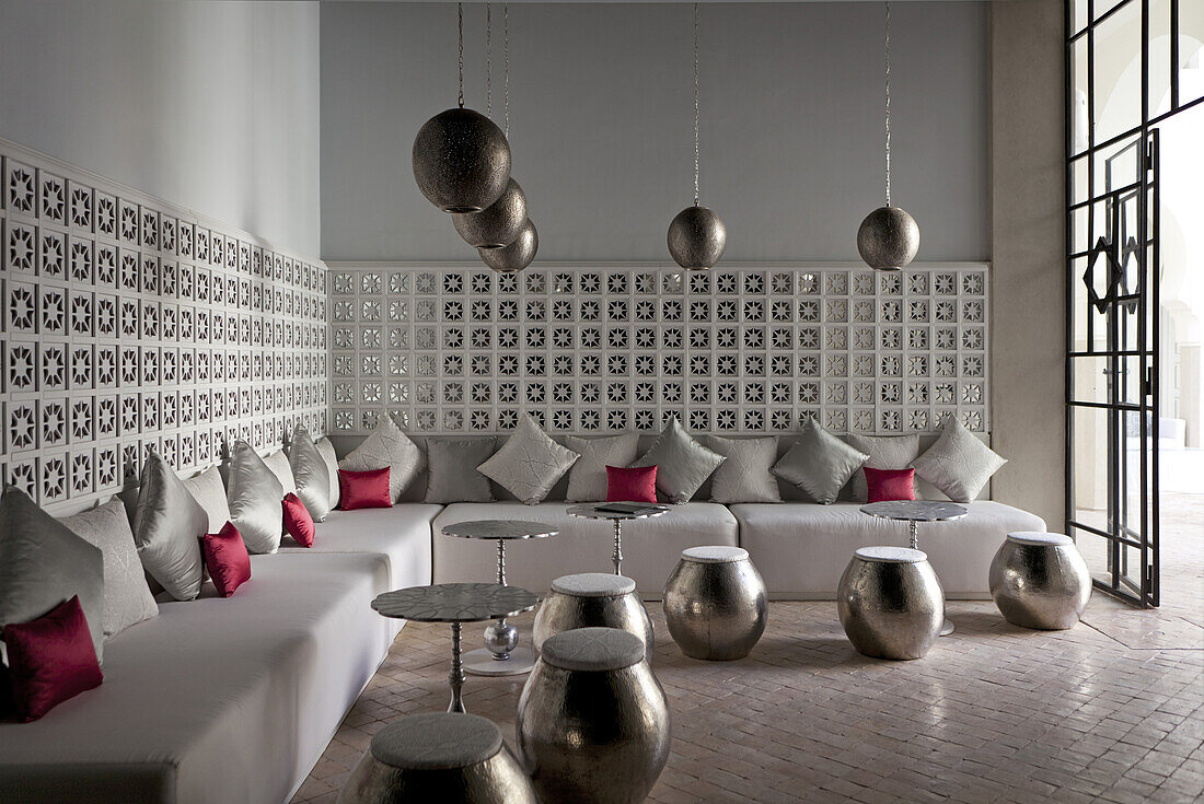 Lounge, Riad Nashira, Marrakech, Morocco