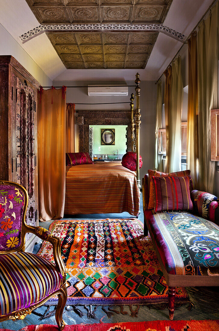 Gästezimmer Jazid, Riad Enija, Marrakesch, Marokko