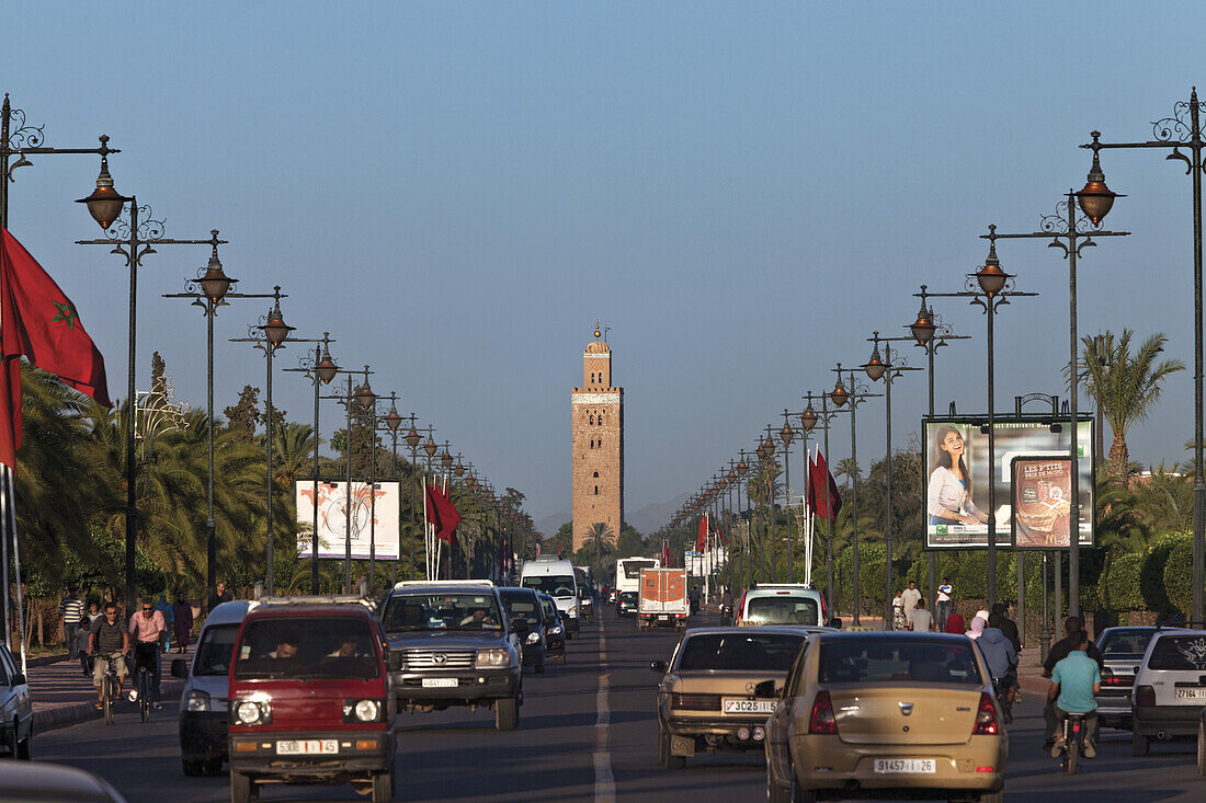 Avenue Prince Moulay Rachid, Marrakesch, Marokko