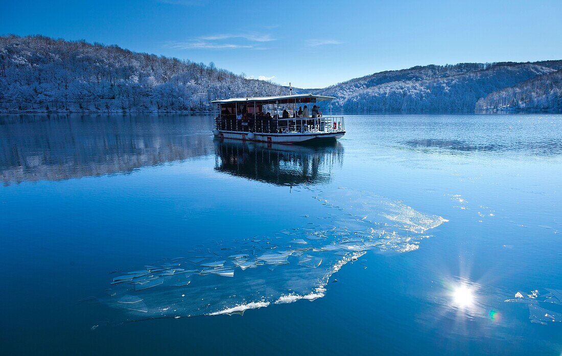 Plitvice lakes National Park, Lika region, Croacia, Europe.