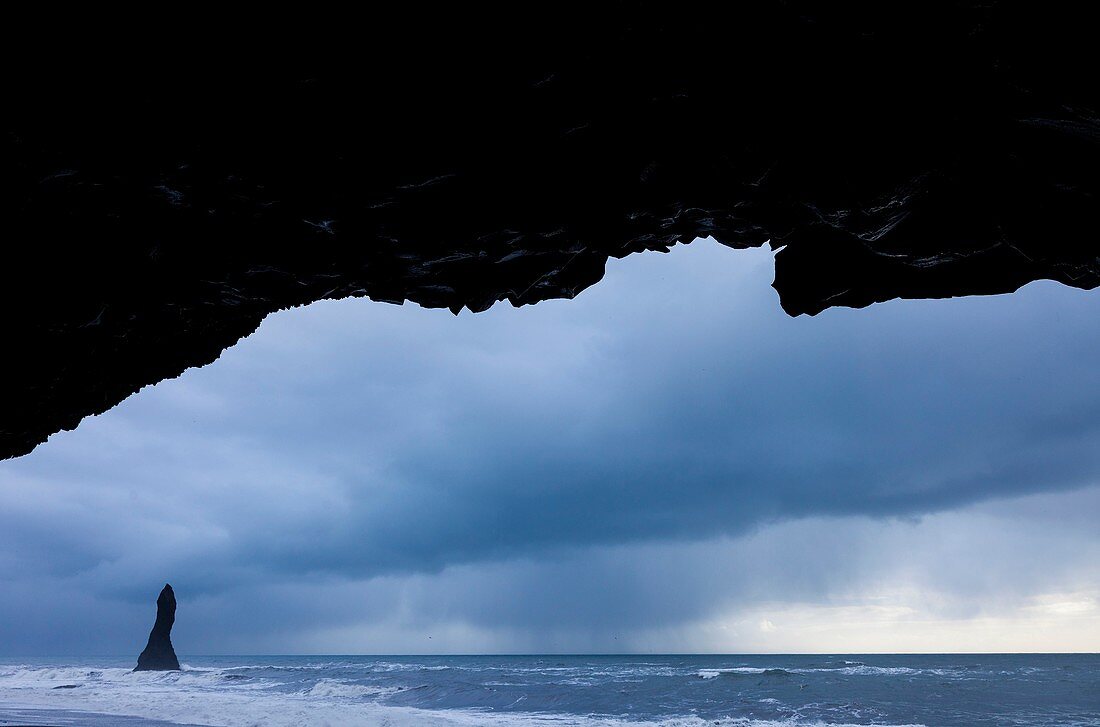 Black Beach, Vík í Mýrdal, Iceland, Southern Iceland, Iceland, Europe.