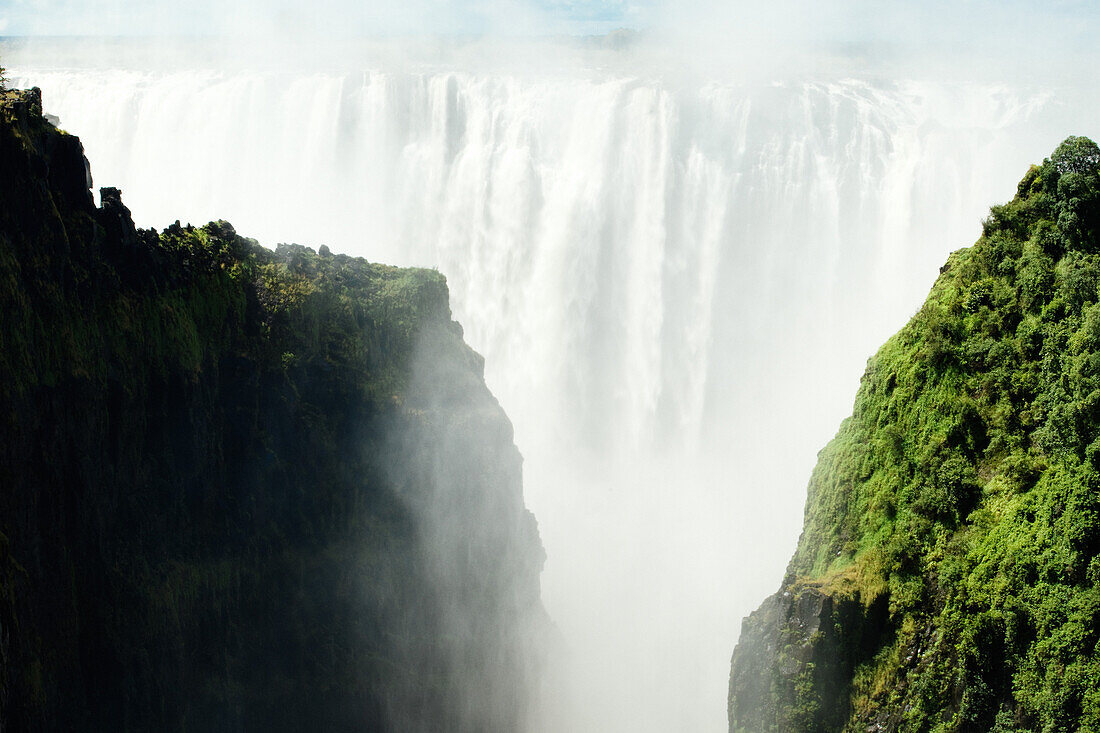Victoria Falls Viewed From Zambia