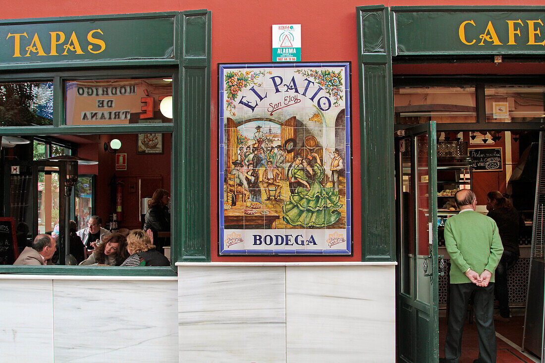 Bodega El Patio, Tapas, Seville, Andalusia, Spain