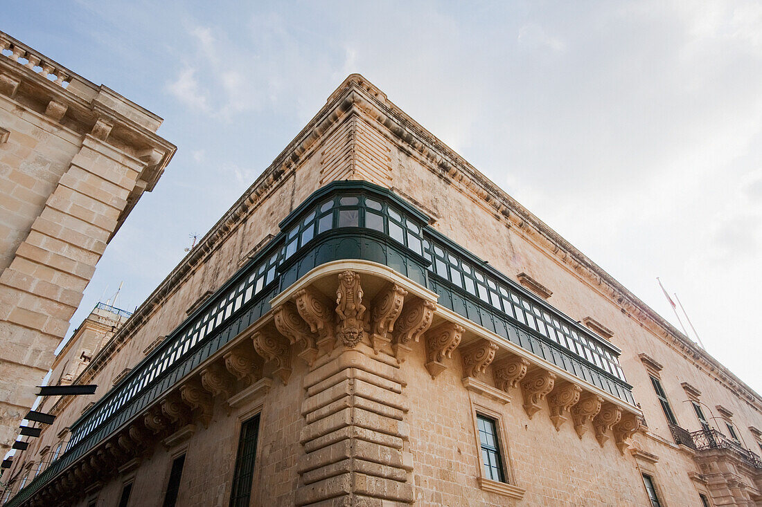 Balcony Of The Grandmaster's Palace, Valletta, Malta