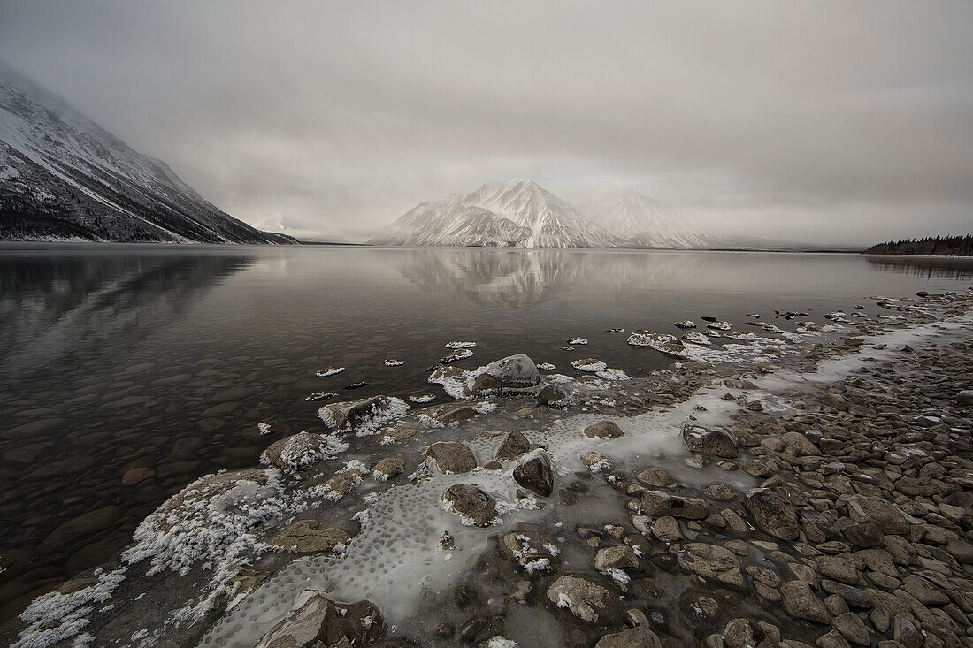 'Kathleen Lake In Kluane National Park;Yukon Canada'