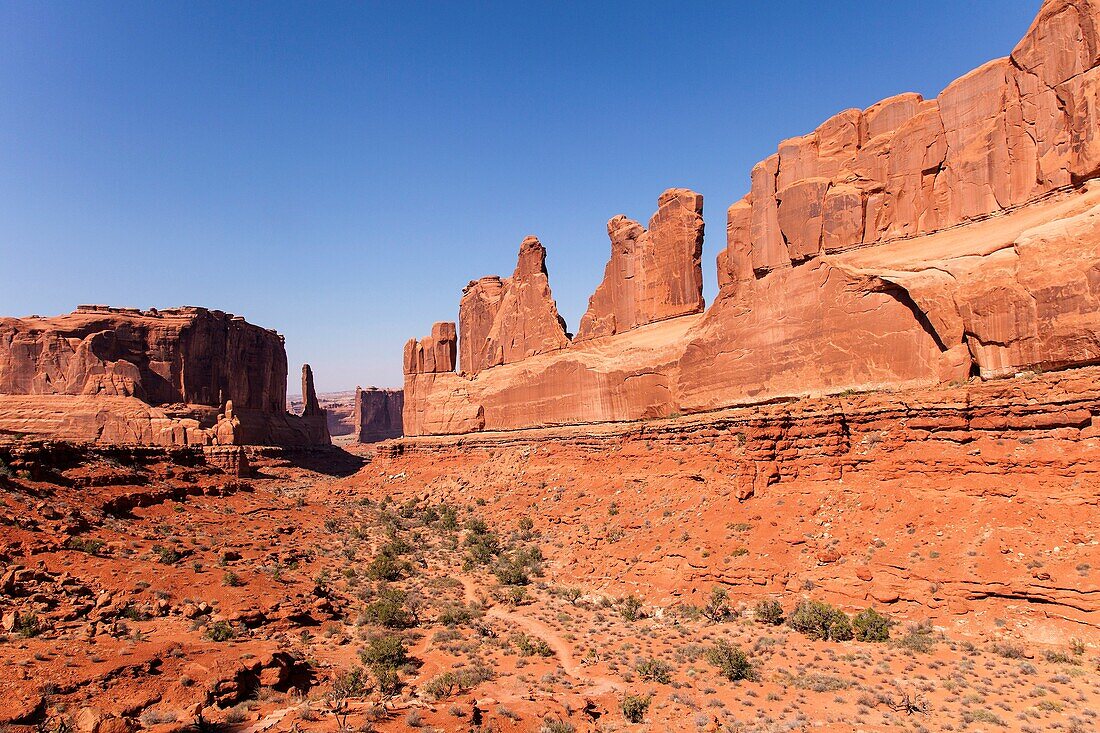 Park Avenue, Arches NP, Utah, USA