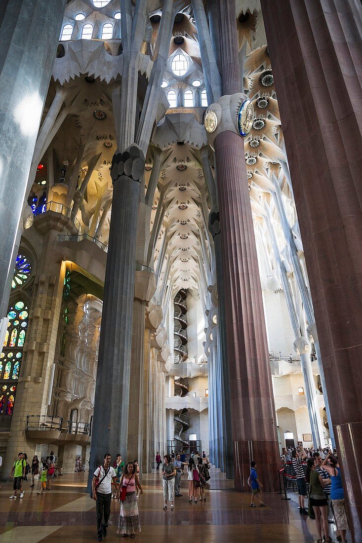 Sagrada Família by Antoni Gaudí in Barcelona