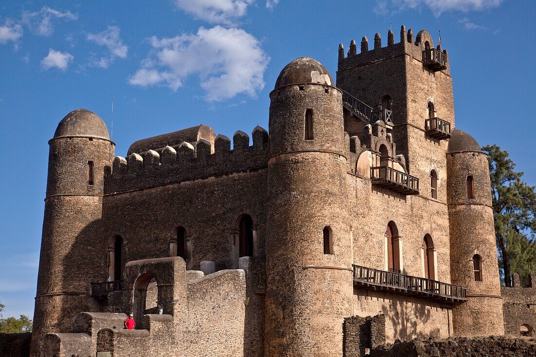 Fasilidas´s Castle, Fasil Ghebbi Royal Enclosure Gondar, Ethiopia
