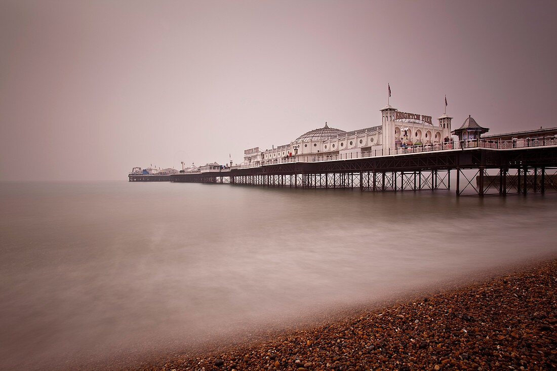 Brighton Pier, Brighton, Sussex, England.