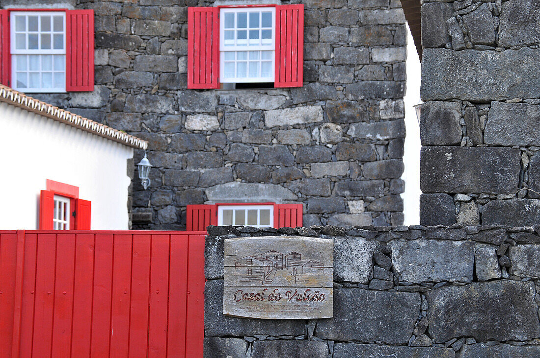 Casa do Vulcano, Capelinhos, Insel Faial, Azoren, Portugal