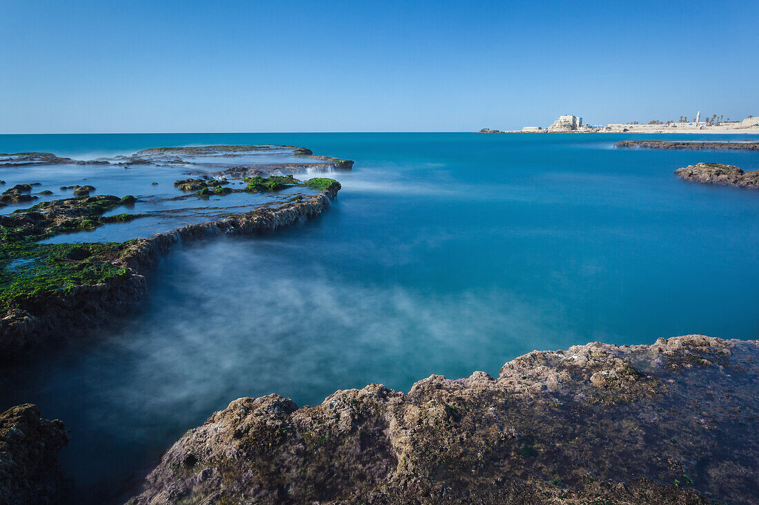 Herod's Harbor, Caesarea Maritima National Park, Israel