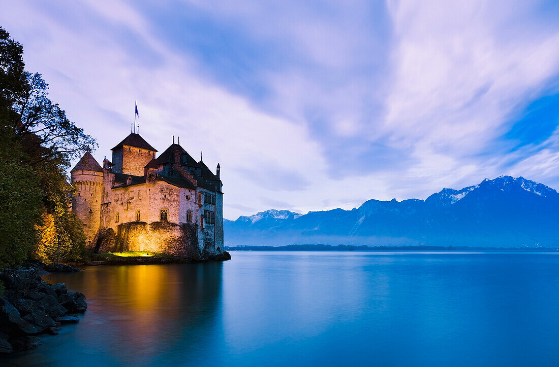 Chillon Castle, Lake Geneva, Switzerland