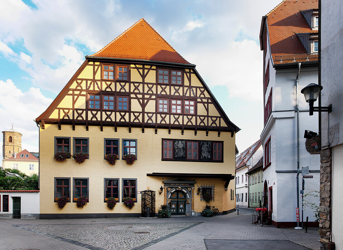 Haus Zum Sonneborn, Große Arche, Erfurt, Thüringen, Deutschland