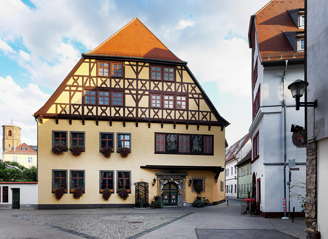 Haus Zum Sonneborn, Grosse Arche, Erfurt, Thuringia, Germany
