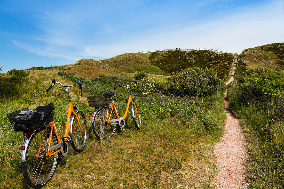 Aussichtsdüne, Langeoog, Ostfriesische Inseln, Nordsee, Ostfriesland, Niedersachsen, Deutschland, Europa