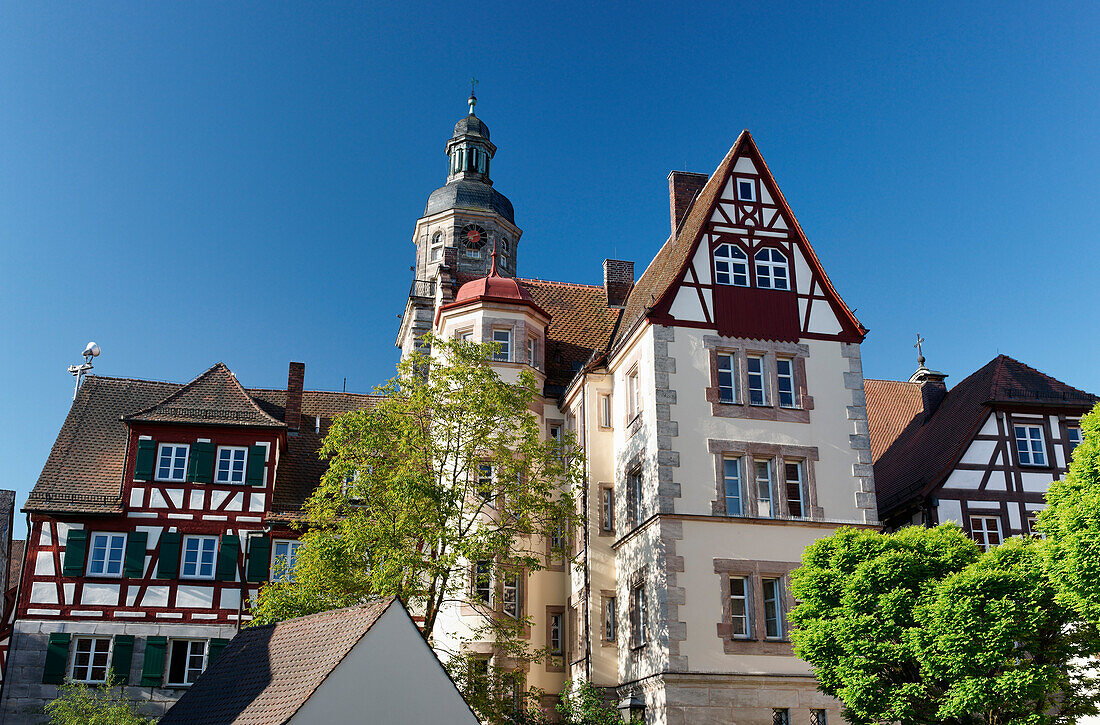 Church of St. Laurentius, Judenbuehl, Altdorf near Nuremberg, Middle Franconia, Bavaria, Germany