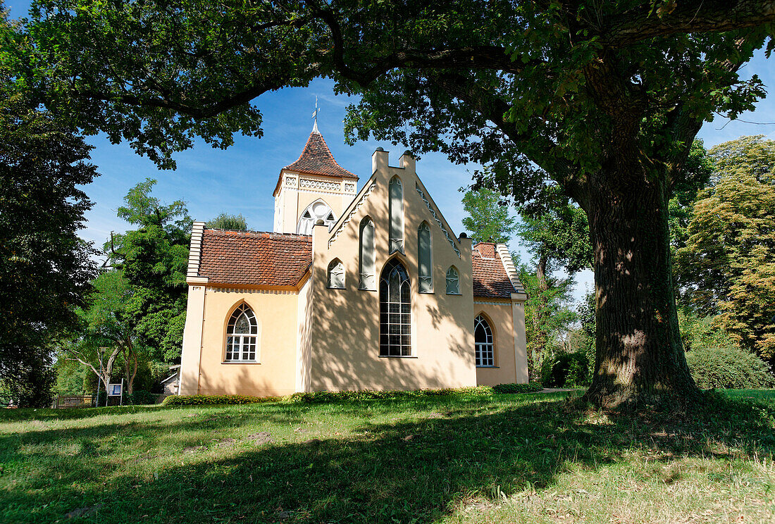 Church in Paretz, Brandenburg, Germany